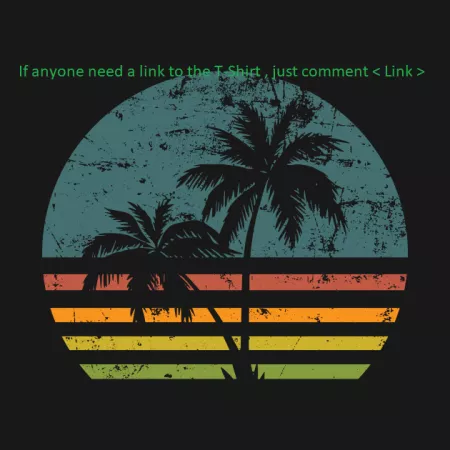 Beach Life Palm Tree Sunset by JennaCarson56