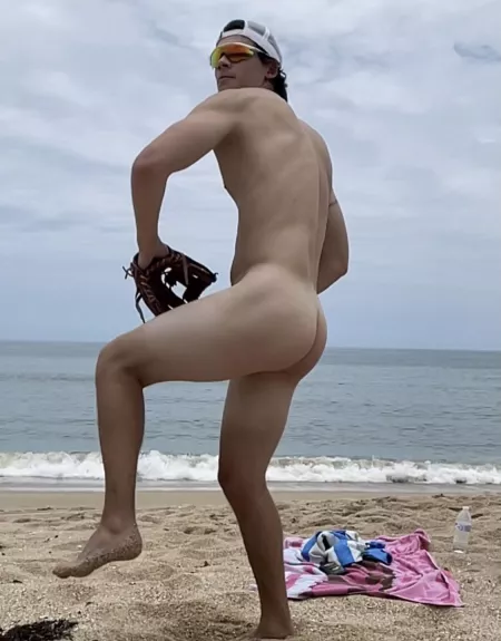 Beach pitches. Gotta take your shot, ya know? by Beefcake69__