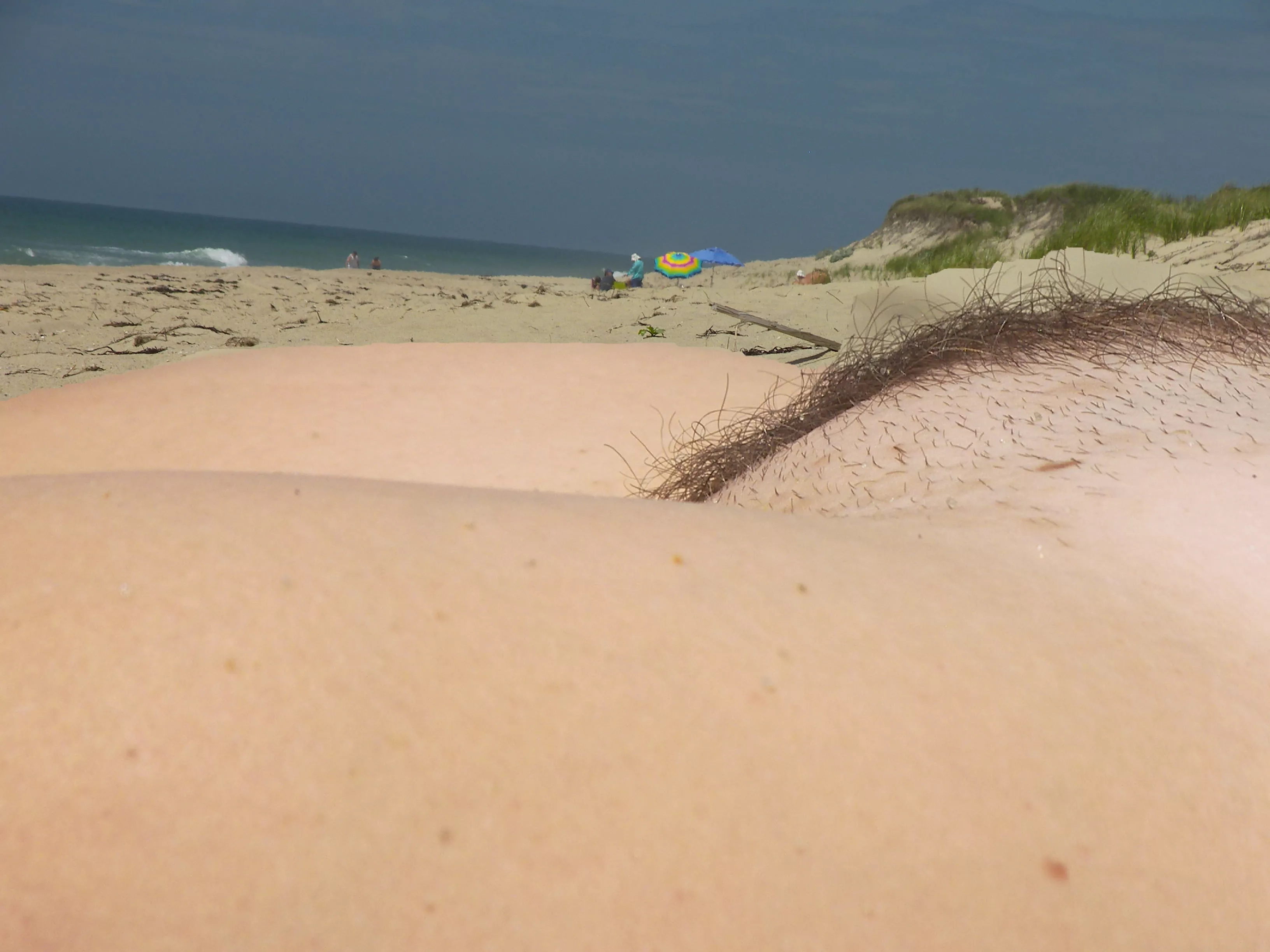 Beaching it! posted by MiacometNudist