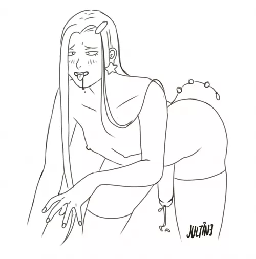 Beads (sketch) [artist: jurutine, it's me] by Nafein_Du_Neit