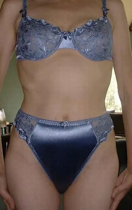 Beautiful blue by satinpantylvr