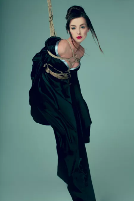 Beautiful kinbaku  by Leopoldv