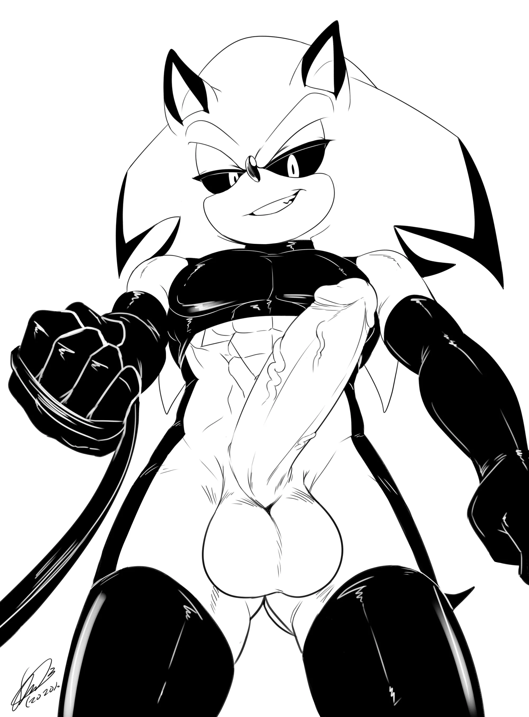 Beautiful Salix in latex is ready to give you some of his tasty dick and fuck you roughly, just as a dirty slut like you deserves ^) [M] made by (soina) posted by dorofeus247