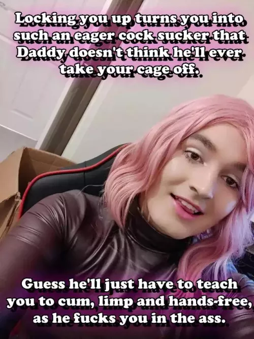 Becoming the real you the only way you can. by SissychastityMia