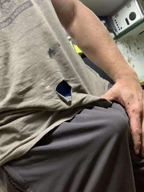 Been doing DIY today and this guys pops up in the scruffs by Bruce494