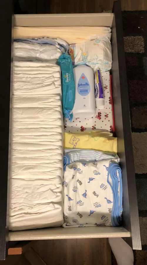 Been on a 24/7 journey of late, and this is what my top dresser drawer looks like now by wetnessindicator