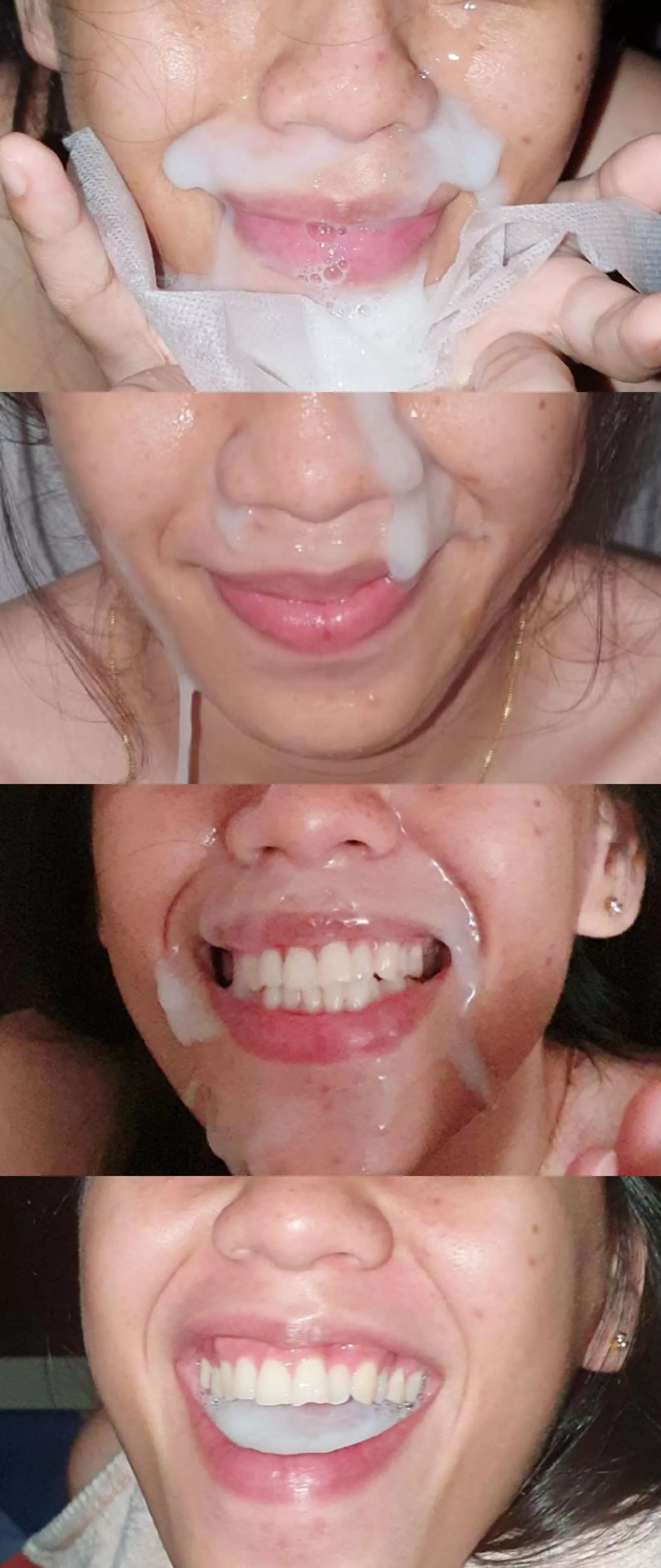 Been training my pet cumslut, this is her progress! posted by DiscConcert