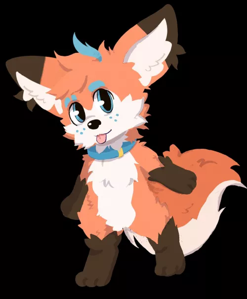 Been trying out a line less style lately — here’s my sona in it! by TheGumpSquad