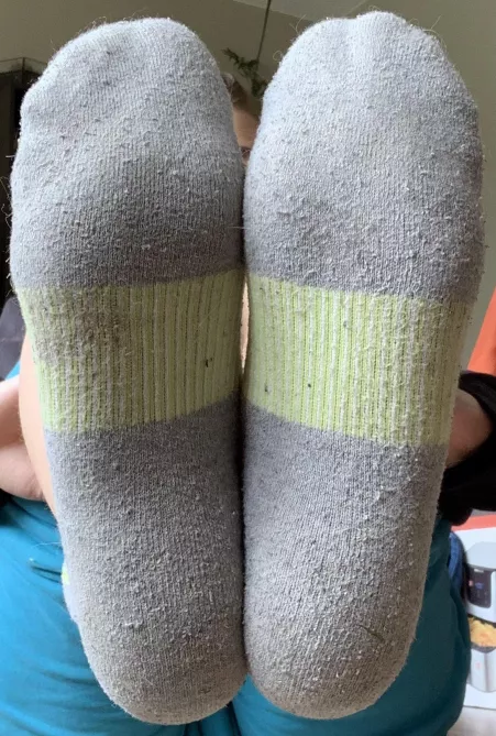 Been wearing these all day. Who wants to take them home? 😉 by onlyfeet_1234