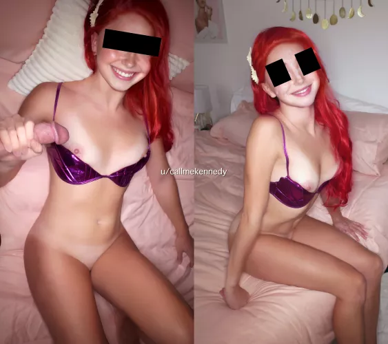 before & after my 19 year old face got covered in cum last week. i just wish the load was bigger. does anyone think they can deliver more? by CallMeKennedy