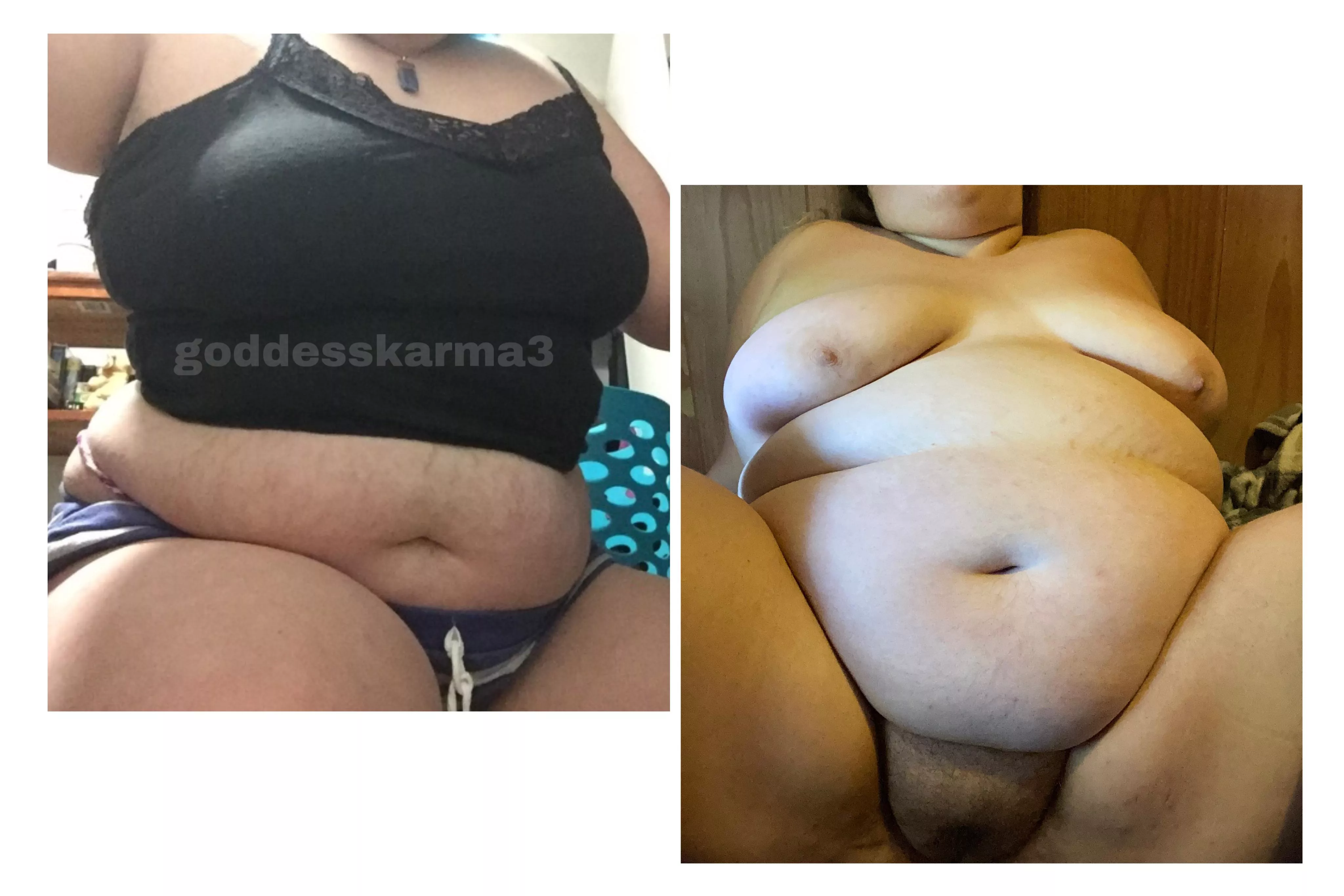 before & after 😌 what do you think? posted by goddesskarma3