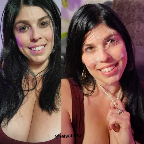 Before and after 🤗 by sheisatang