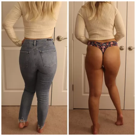 Before and after date night with the wifey! Which do you prefer??? :) by exposedwifey123