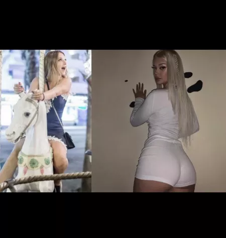 Before and after I grew some ass and got some fillers by Initial_Connection85