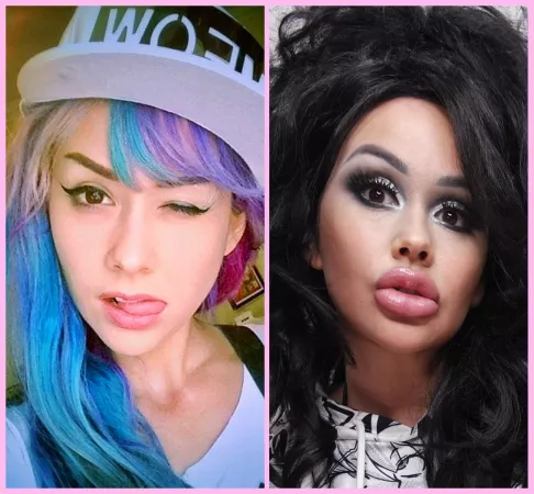 Before and after I realized what my mouth was for. by omystephaniemichelle