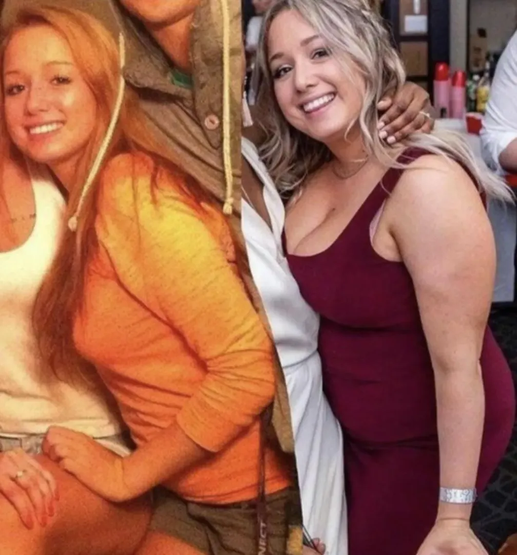 Before and after studying abroad for a year and a half. posted by jamaalsworld434