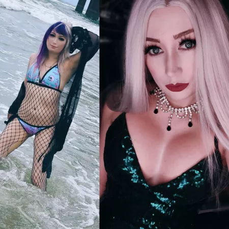 Before and after the breast implants I promised a few weeks ago ;) they're still so fresh! They'll get bigger in the next few weeks 😍 Lips are next 💋 by DahliaUndomiel