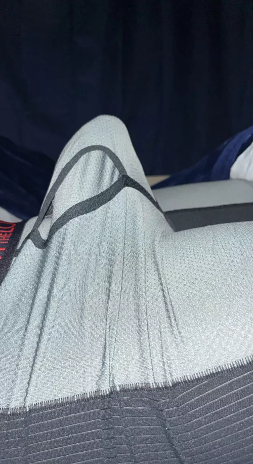 Before bed bulge by Prize-Remarkable