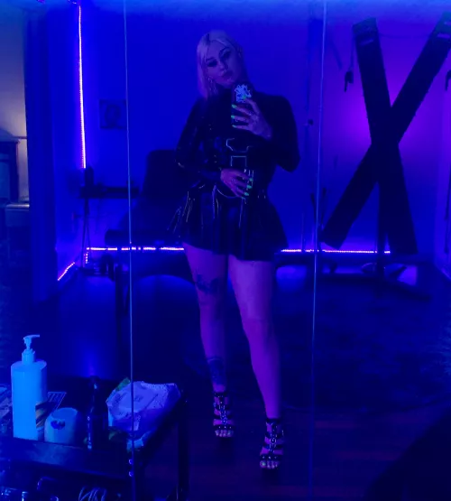 Before milking the soul out of My sub via dick hole. by goddess_ophylia