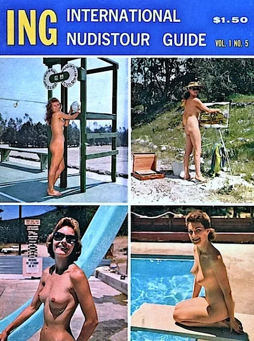 Before the internet, you needed an International Nudistour Guide. by NaturistPictures