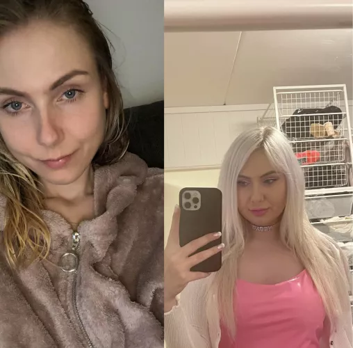 Before&after💕 by Ikkefantadrikker