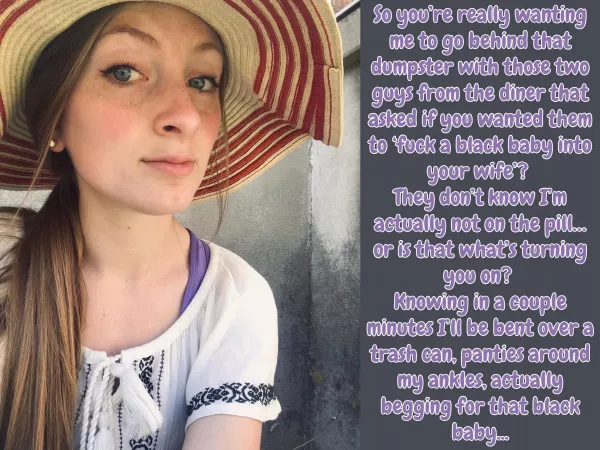 Begging for a black baby by [deleted]