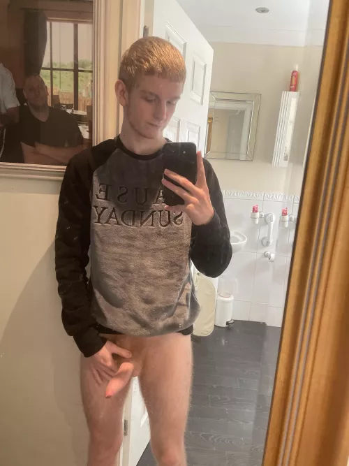 Being home alone means I get to walk around like this, I love it by International-Ear223