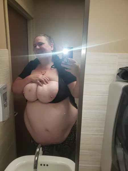 Being naughty at the doctor's office. Would you join me in the bathroom? by bustybecky2020