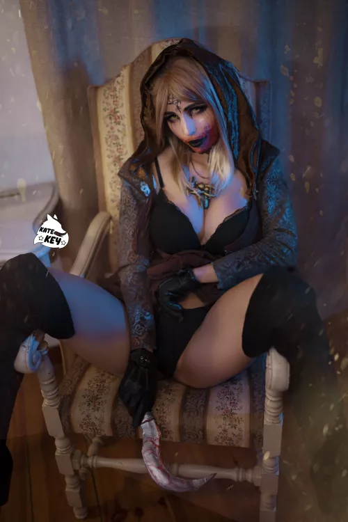 Bela Dimitrescu ero cosplay by Kate Key by katekeycosplay