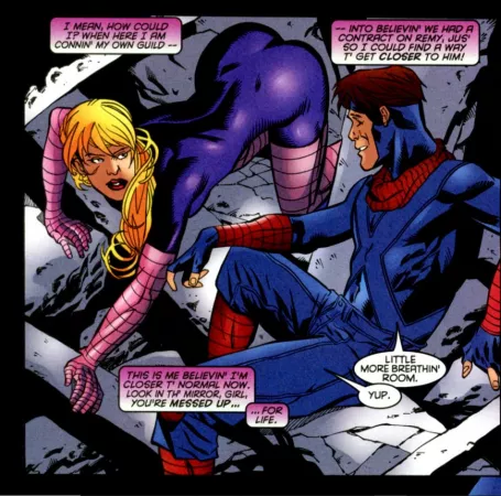 Bella Donna's Butt Shot [Gambit (1999) #19] by lordhater1