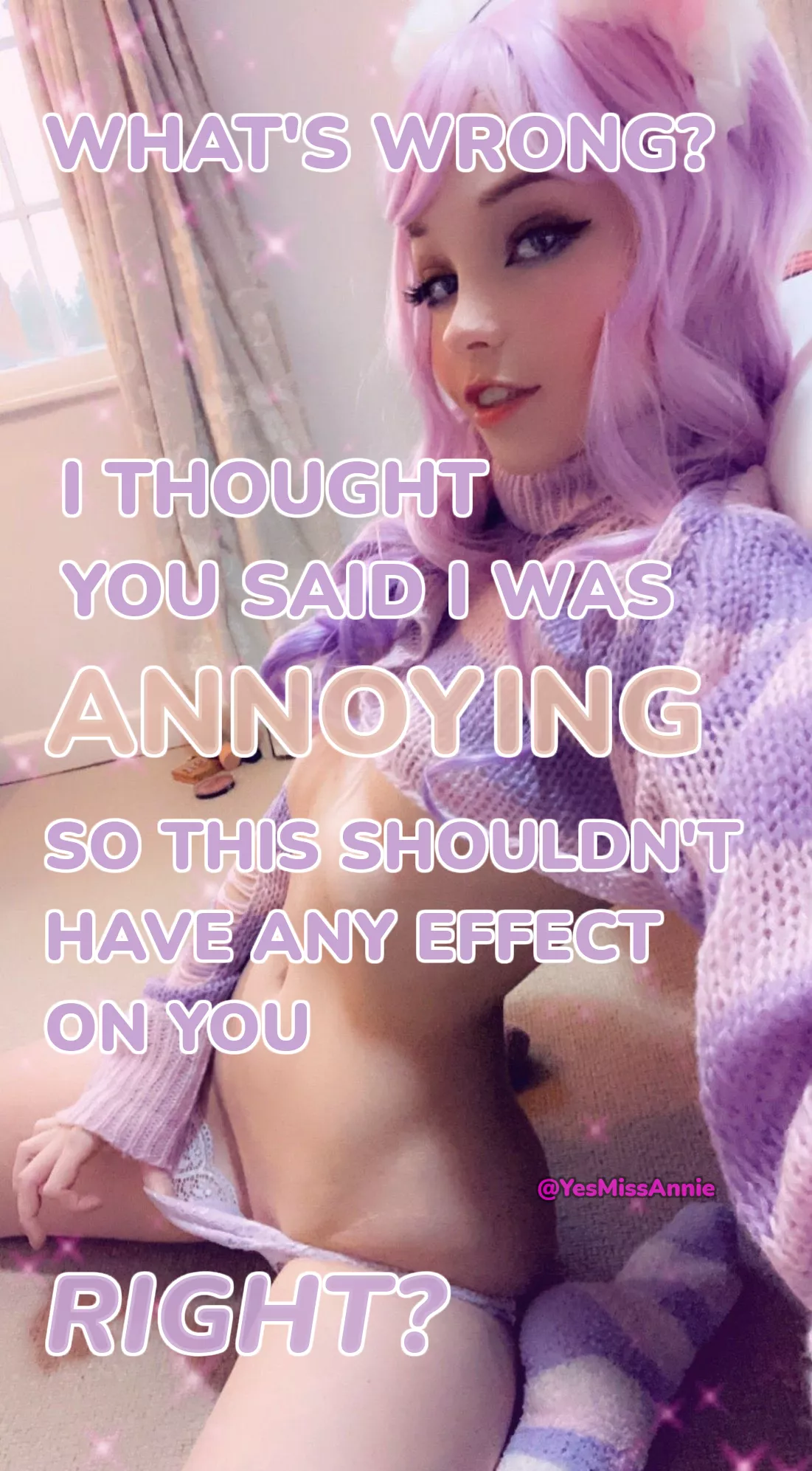 Belle Delphine’s never going to let you live it down…[femdom][humiliation] posted by BranchClear