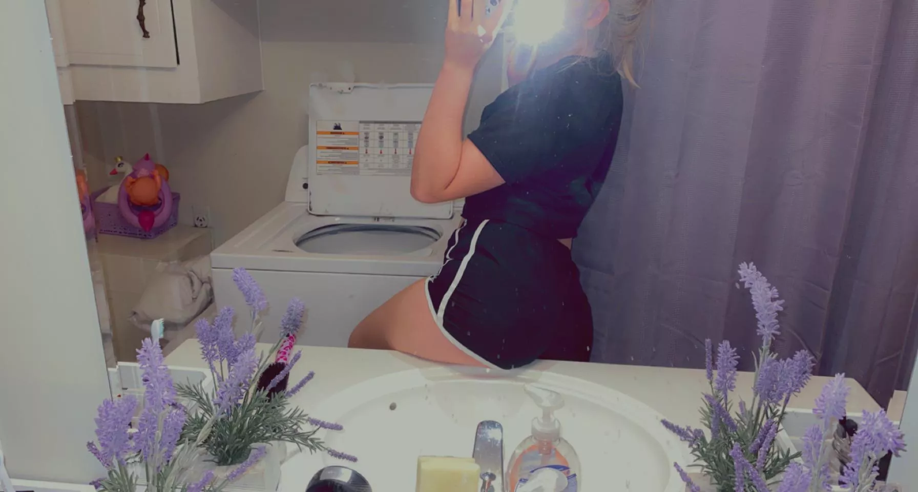 Bend me over the sink posted by SaddledSally