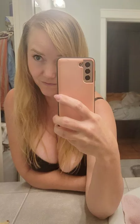 Bent over my bathroom sink. Now what? 😉 [F47] by Crystal_Sunshine_