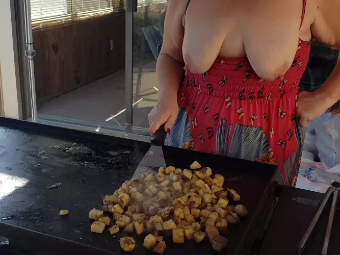 Best breakfast around! (F45) 😉🤤 by mysexywifeforme