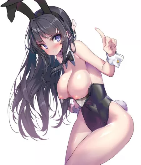 Best bunny girl ever flashing tiddies and making people blind by UWUbama
