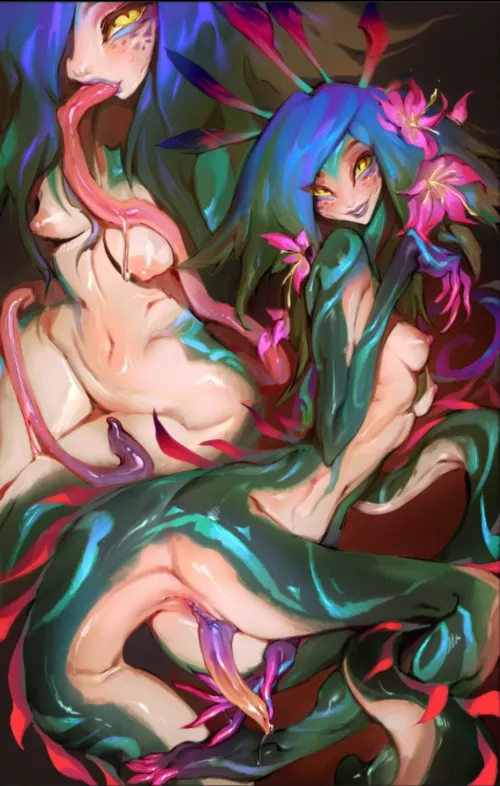 Best Decision - Neeko (VenusFlower) by TheCrocodilian