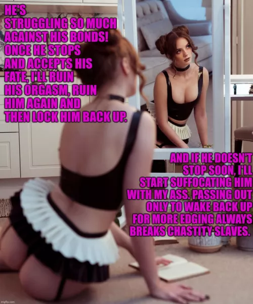 Better accept your fate quickly by chastitychaste