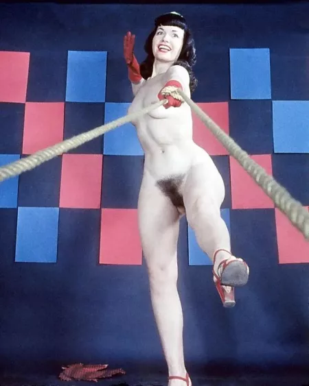 Bettie Page (1950s) by j-yddad-gib