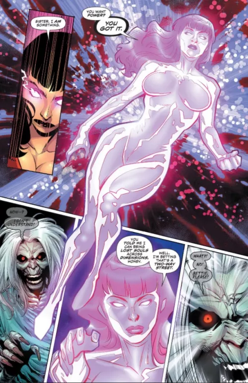 Bettie's Power [Bettie Page & The Curse of the Banshee #5] by lordhater1