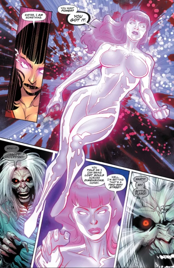 Bettie's Power [Bettie Page & The Curse of the Banshee #5] posted by lordhater1