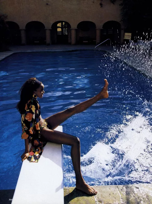 Beverly Peele - US Vogue - March 1992 by VikingDelights