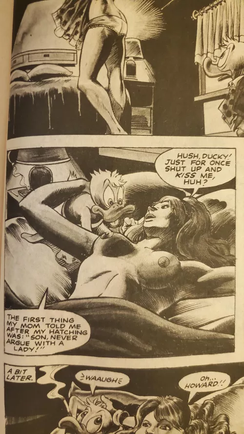 Beverly Switzler shows the plot of [Howard the Duck magazine #1 (1979)] by Atomic_Robo_Crew
