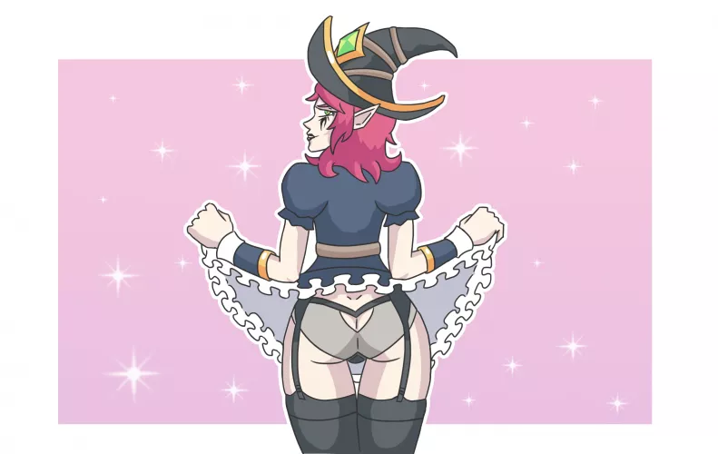 Bewitching Morgana (Blue Bat) by cumord