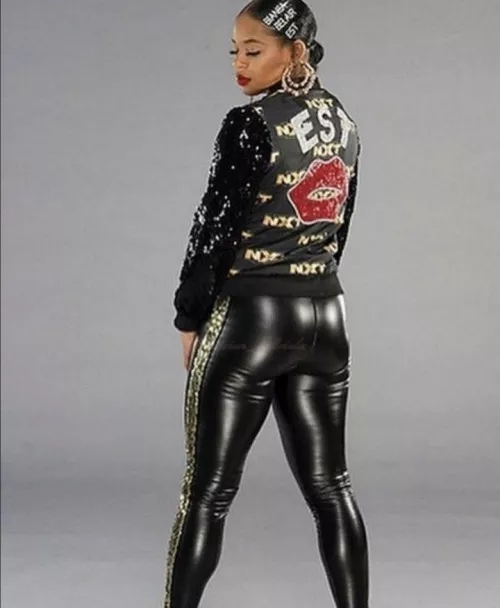 Bianca’s Ass in Leather Pants🍑🤤 by Josephthegoat06