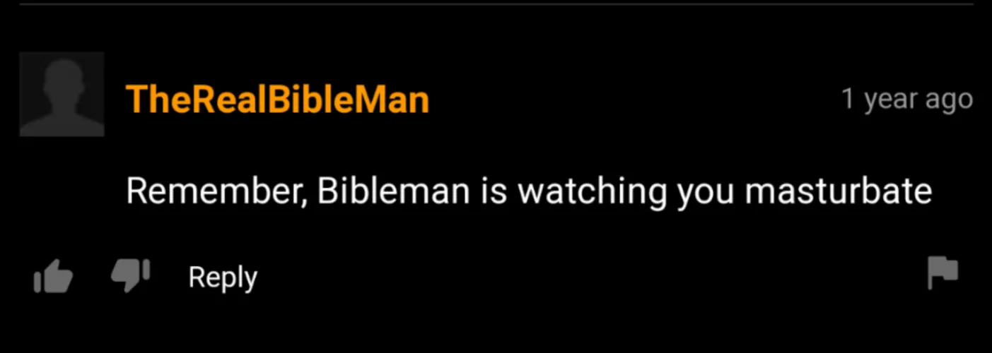 Bibleman is watching by Hmbmm
