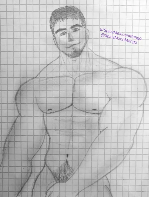 Big arms to hug you really tight! And a happy trail to guide you towards happiness. by SpicyMexicanMango