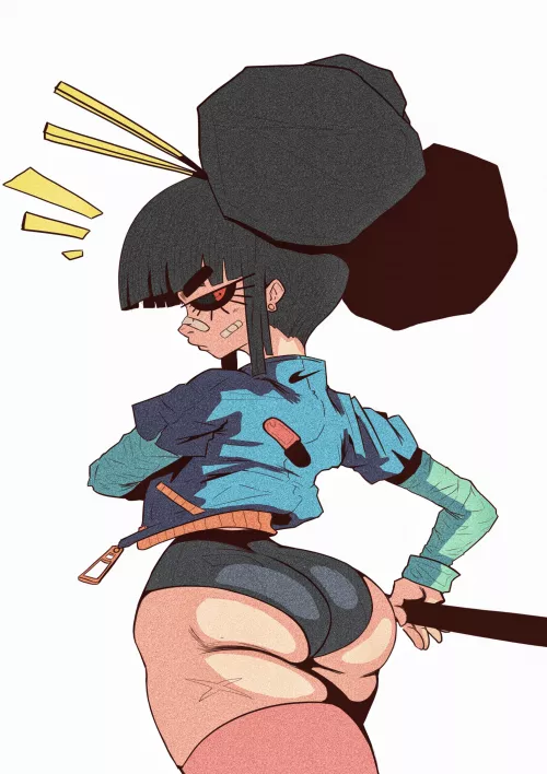 Big buns samurai [Original] (@poweruser_sh) by Odbicie