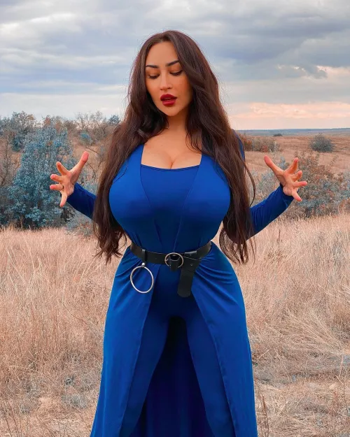 Big in blue by jdevo91