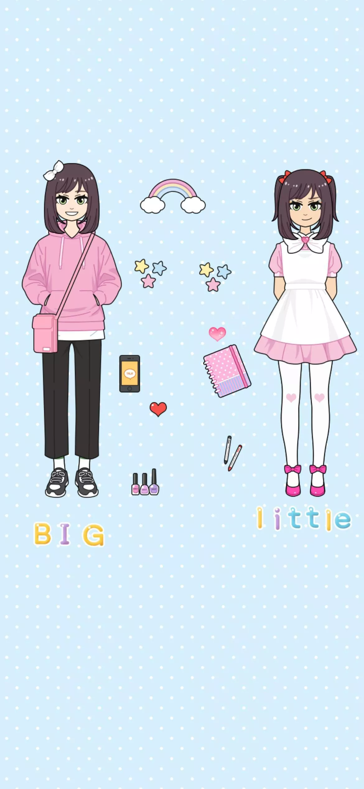 Big me and little me ☺️ posted by XoEmilyoX