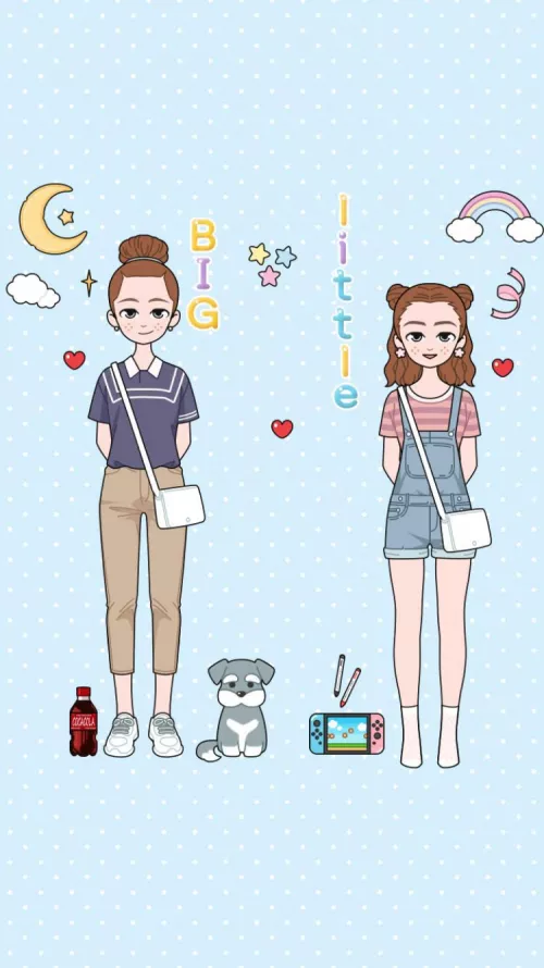 Big me and little me ☺️ by itslittlelexi